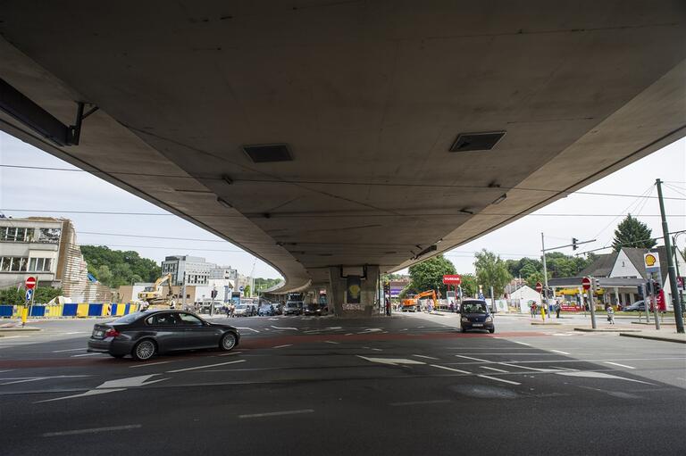 Het viaduct Herrmann-Debroux (SAU-MSI/Reporters)