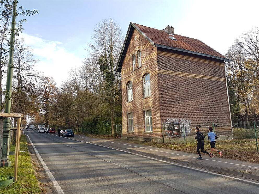 Het boshuis in de Terhulpsesteenweg. © sau-msi.brussels (P.Sa.) Het boshuis in de Terhulpsesteenweg. © sau-msi.brussels (P.Sa.)