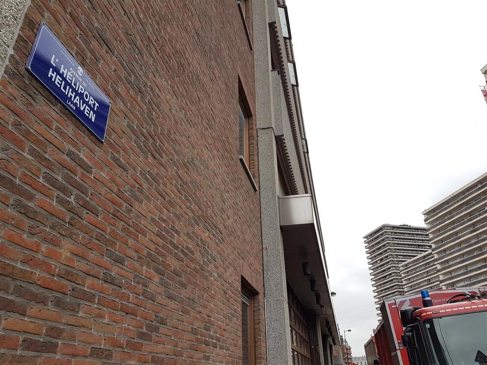 De DBDMH-kazerne in de Helihavenlaan. © sau-msi.brussels (P.Sa.)