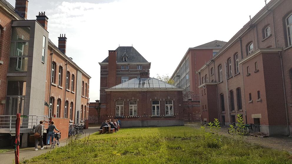 Het Clos des Mariés op dit moment. © sau-msi.brussels (P.Sa.)