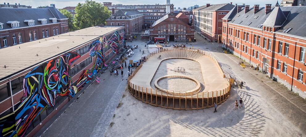 De demontage van de Velodroom is het middelpunt van de programmering van de laatste zomer van See U zoals we die kennen. © Eric Danhier